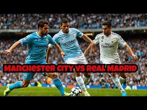 Manchester City vs Real Madrid | Epic Showdown at the Etihad Stadium