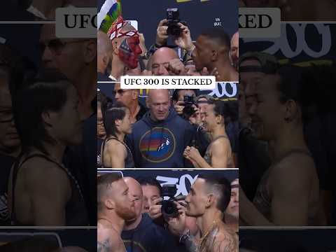 Three titles are on the line at #UFC300 ( 🎥 @UFC)