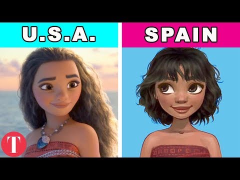 10 Disney Characters That Are Different In Other Countries