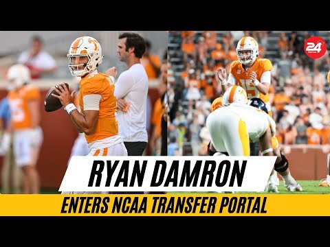 Tennessee QB Ryan Damron Enters NCAA Transfer Portal