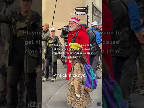 Arnold Schwarzenegger Transforms Into Santa For New Christmas Film