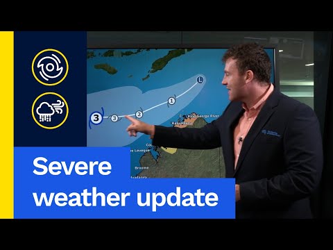 Severe Weather Update 12 April 2025: High chance of a Tropical Cyclone developing on Saturday off WA