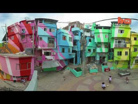 Street Art Transforms Slums In Brazil