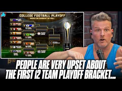 There Is Big Controversy Around The First College Football Playoff Projections | Pat McAfee