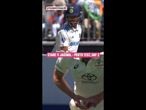 #MitchellStarc took notes from the 1st Test against #Jaiswal!&quot;