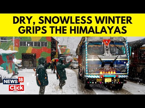 Snow Far, Not So Good! Lower Himalayan Hills Run Dry Even as Winter Hits Peak in North India | N18V