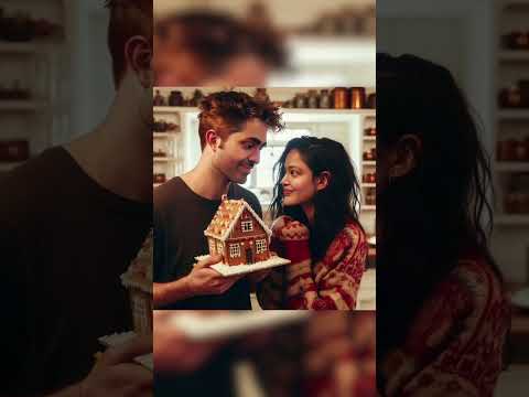 Building Love with Gingerbread | Holiday Couple Goals