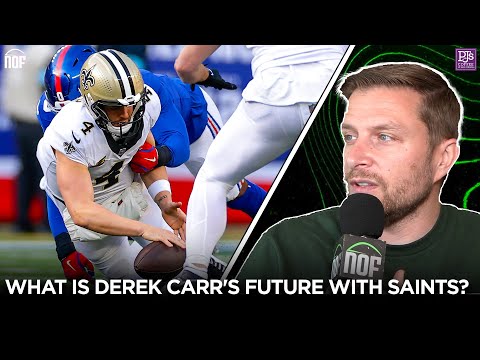 What is Derek Carr&#039;s future with the Saints?