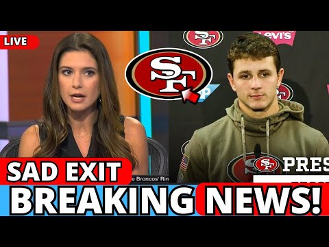 URGENT! BROCK PURDY DEPARTURE FROM SAN FRANCISCO! END OF A CONFIRMED CYCLE! 49ERS NEWS!