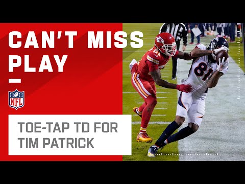 Tim Patrick Gets a Toe-Tap TD for the Lead