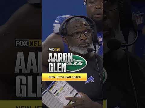 🚨 Jets hiring Aaron Glen as new Head Coach 🚨 #AaronGlen #Jets #nfl #coach