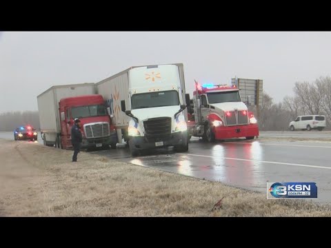 Winter weather causing havoc on Kansas roads