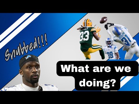 Lions &quot;Kerb Stomp&quot; the Pro Bowl Selections; Why was Kerby snubbed? #detroitlions #probowl