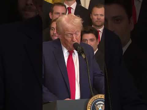 Trump Hosts Florida Panthers at the White House After Stanley Cup Win! | DRM News | AD1B