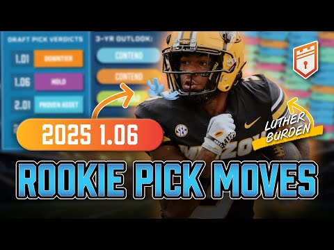 What To Do With EVERY Rookie Pick In Dynasty (1.01-2.12)