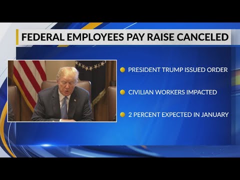 Federal employees pay raise canceled
