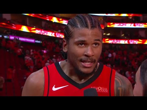 &#039;That&#039;s what we want!&#039; - Jalen Green on physicality in Warriors-Rockets Game 2 | NBA on ESPN