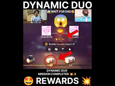 dynamic duo rewards 🤩💥|| #shorts #newevent #freefire
