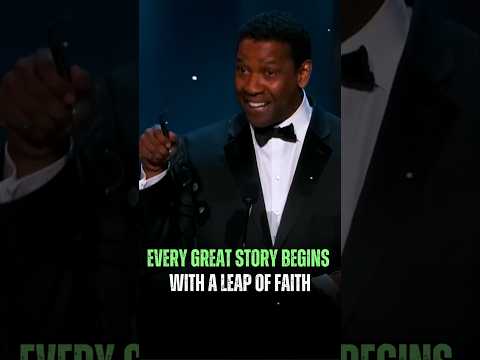 Every Great Story Begins With A Leap Of Faith | Denzel Washington Motivational Video #motivation