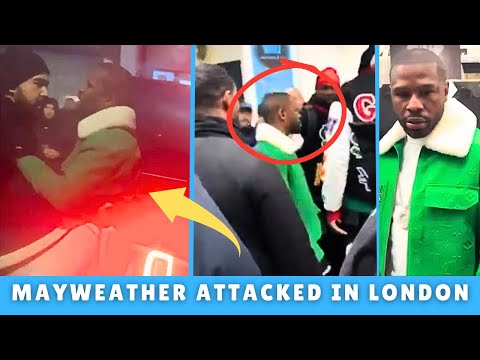 Floyd Mayweather Mobbed in London Over Israel Support – Shocking Footage !
