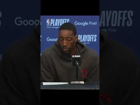 Bam Adebayo&#039;s comments after the Heat were eliminated by the Cavs...