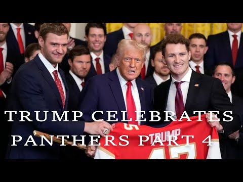 Trump Celebrates Panthers | Part 4