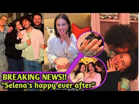 &quot;Happily Ever After;&quot; Selena Gomez gets a surprise engagement ring from Benny Blanco....