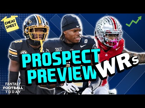 2025 NFL Draft Wide Receivers Preview: Hunter, Burden, Egbuka, &amp; More | 2025 Fantasy Football Advice