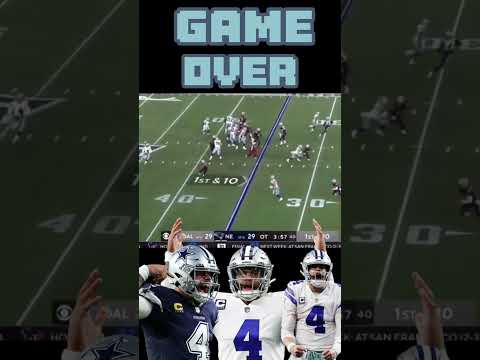 Game Over: Dak Prescott&#039;s Epic Touchdown Launch Seals the WIN! 🏈💥