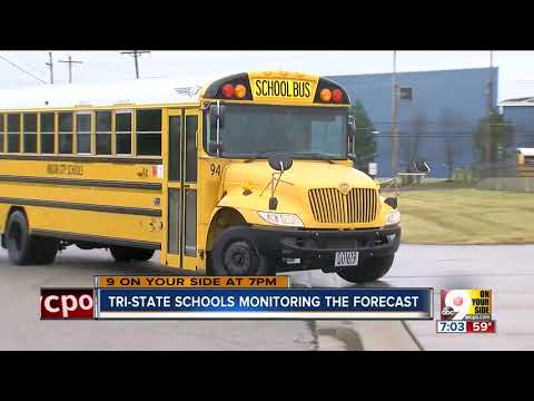 Tri-State schools monitoring the forecast