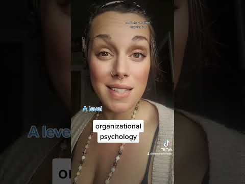 Organizational Psychology