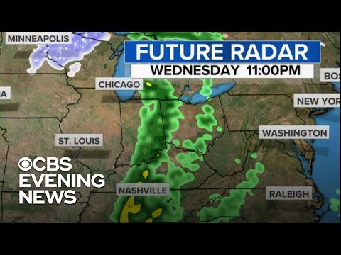 Millions brace for snow and rain on Christmas Day