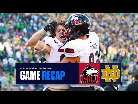 No. 5 Notre Dame SHOCKED by Nothern Illinois | Game Recap