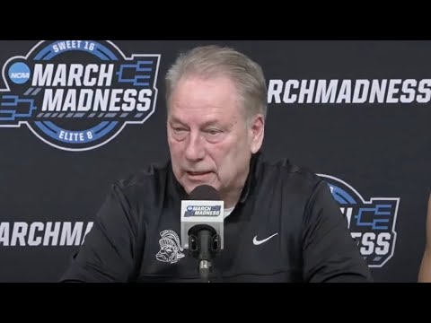 Michigan State Coach Tom Izzo | Post-Mississippi | Podium | Jaden Akins, Jase Richardson, Coen Carr