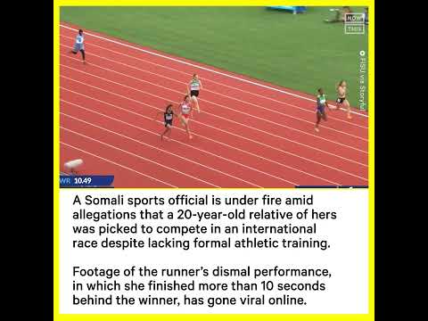 Somali Runner Sparks Controversy Over Alleged Nepotism