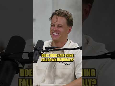 Joe Burrows Hair Falls Before The Interview