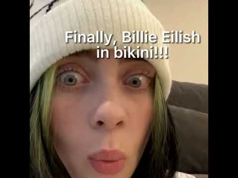 Billie Eilish in a Bikini #shorts