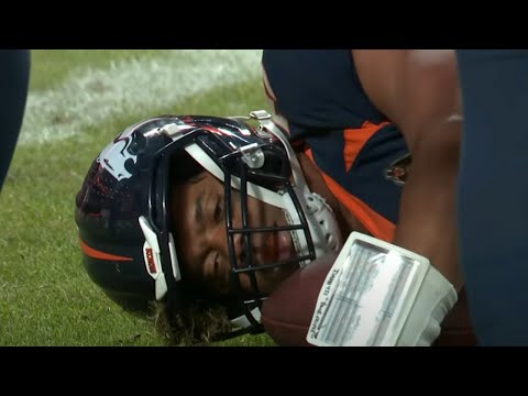 Russell Wilson SCARY head injury after taking HUGE HIT vs. Chiefs