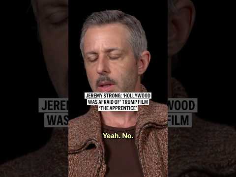 Jeremy Strong: ‘Hollywood was afraid of’ Trump film ‘The Apprentice’