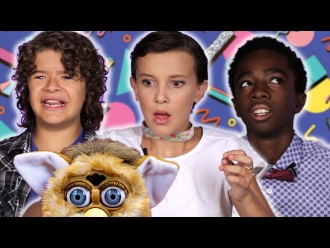 The Cast of &quot;Stranger Things” Review Retro Toys