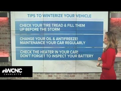 How to prepare your vehicle for this weekend&#039;s winter weather