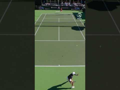 Seven really is a lucky number ✨ #AjlaTomljanovic defeats Volynets 7-6, 7-5 in Austin. #WTA #ATXOpen