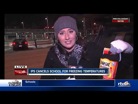 Cold weather causing delays and school closures