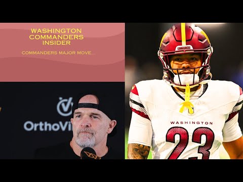 The Surprising Move By Commanders...