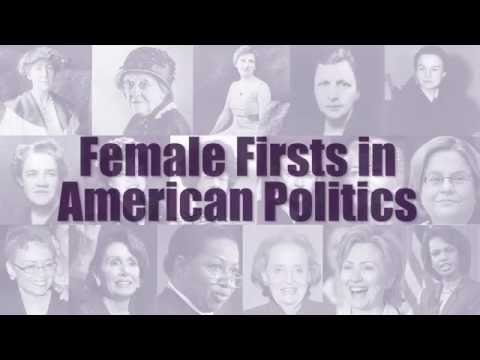 Female firsts in American politics