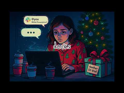 Toxic Hustle Holidays 🎁 Corporate Chaos – The Office Anthems [Official Track]