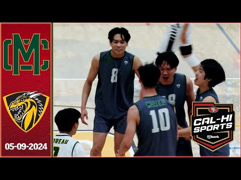 !! OFFICIAL HIGHLIGHTS !! Moreau Catholic at Bishop O&#039;Dowd Boys Volleyball