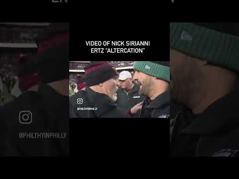Ertz Sirianni Altercation