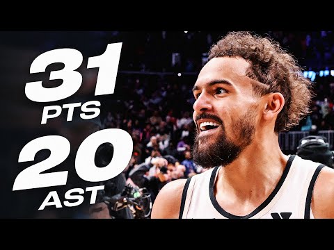 Trae Young Goes Crazy In Crunch Time - 31 PTS &amp; 20 AST 🧊 | December 6, 2024