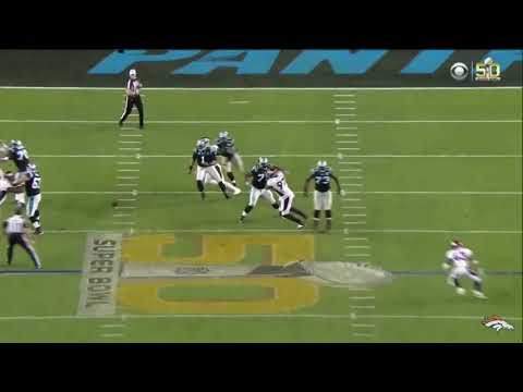 Cam Newton Backs Away From Fumble- Super Bowl 50